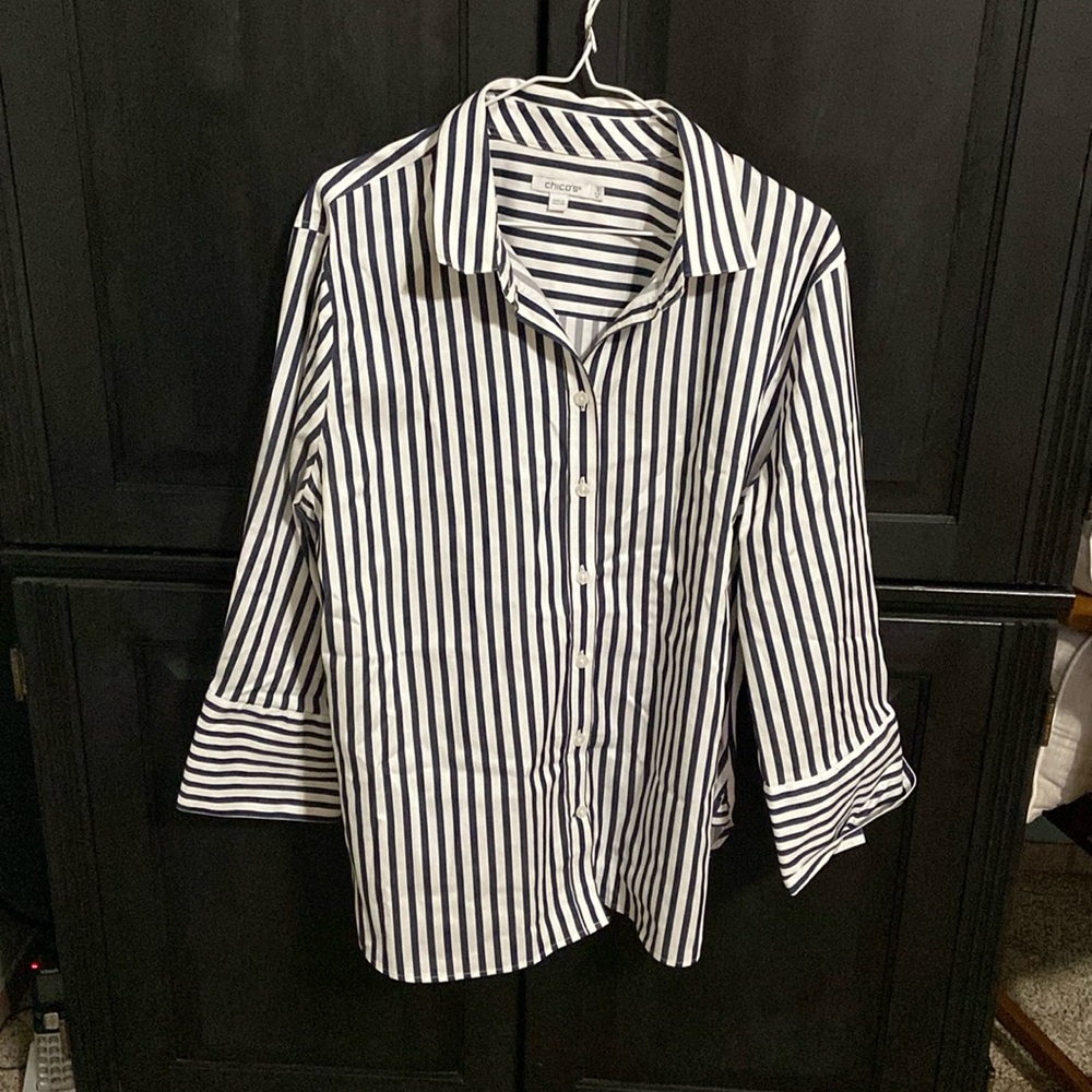 Chicos, no iron shirt